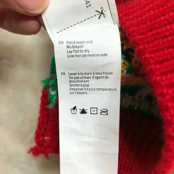 Happy Holidays Christmas Penguin  Sweater Size 3T - Picture 10 of 16